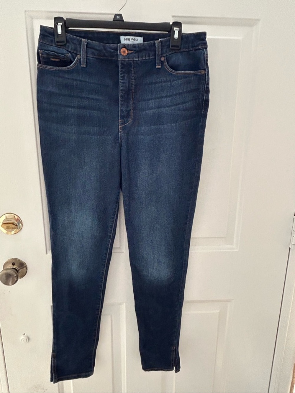 Nine West Women's Sophia High Rise Skinny Jeans